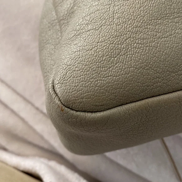 Balenciaga Gray Satchel with Gold Accents - Picture 13 of 16